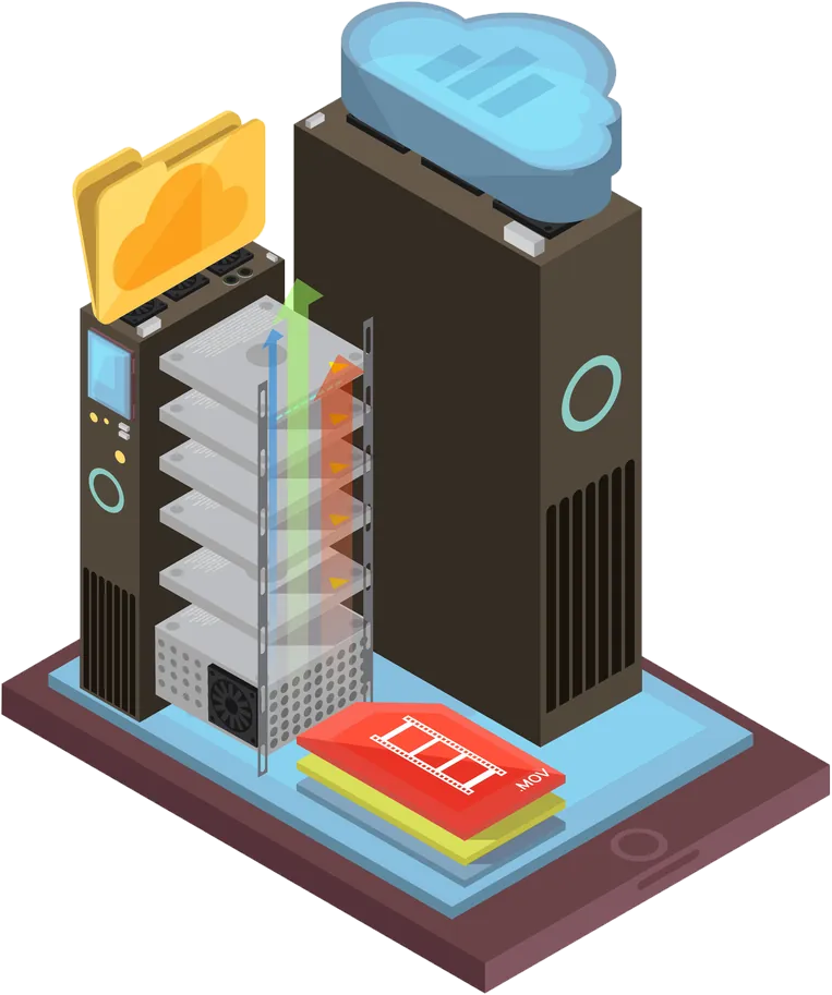 Backup and recovery illustration