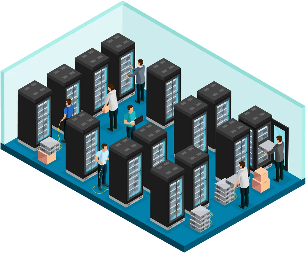 Servers illustration